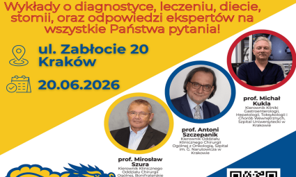 Bezpłatna konferencja o chorobach jelita grubego w Klastrze Zabłocie